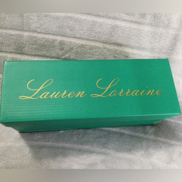 Lauren Lorraine Black Fluffy Sandals Size L Women’s Size 10 - Picture 8 of 9